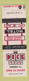 Matchbook Cover - Deck Plaza Motel Truck Stop Texaco? Geneseo IL