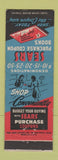Matchbook Cover - Sears Stores Coupon Books Johnson's Pipe Tobacco