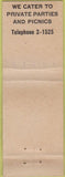 Matchbook Cover - Calf Stands Inc Dallas TX BBQ WEAR