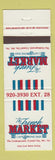Matchbook Cover - French Market Cafe Crystal City Arlington VA