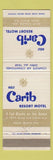 Matchbook Cover - Carib Resort Motel Miami Beach FL