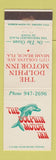 Matchbook Cover - Dolphin Motor Inn Miami Beach FL WEAR