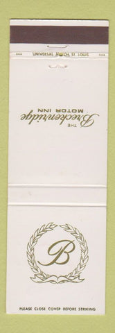 Matchbook Cover - Breckenridge Motor Inn St Petersburg Beach FL Frontenac MO