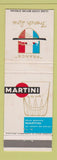 Matchbook Cover - France French Line Cruise Martini Liquor