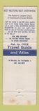 Matchbook Cover - Downtown Motel Newport AR Best Western WEAR