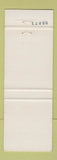 Matchbook Cover - Motel Commodore Sault Ste Marie MI Best Western