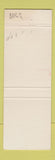 Matchbook Cover - Jack & Mary's Runway Lounge Platte City MO