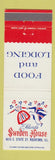 Matchbook Cover - Sweden House Rockford IL