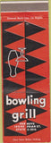 Matchbook Cover - Bowling Grill Van Nuys CA