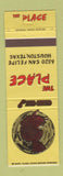 Matchbook Cover - The Place Houston TX