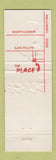Matchbook Cover - The Place Houston TX