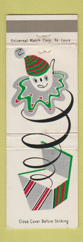 Matchbook Cover - The Toy Store Massillon OH Christmas