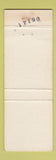 Matchbook Cover - Merry Lake Restaurant Camden MI