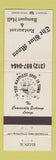 Matchbook Cover - The Blue Moon Restaurant Elgin IL