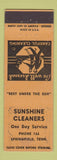 Matchbook Cover - Sunshine Cleaners Springfield TN low phone #