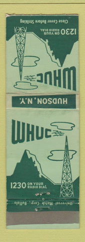 Matchbook Cover - WHUC Radio Hudson NY WEAR