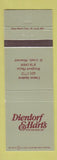 Matchbook Cover - Dan Dierdorf & Jim Hart's Cardinals Football St Louis MO