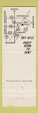 Matchbook Cover - Holly Hills Golf Club Waynesville OH WEAR