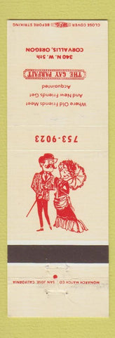 Matchbook Cover - The Gay Parfait Corvallis OR