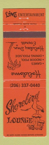 Matchbook Cover - Holiday Inn Everett WA Sorebird Lounge