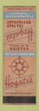 Matchbook Cover - Hogate's Restaurant Washington DC WORN