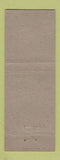 Matchbook Cover - Battle House Mobile AL hotel WEAR