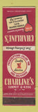 Matchbook Cover - Charline's Drug Store Summit NJ