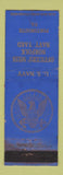 Matchbook Cover - Officers' Mess Norfolk Navy Yard Portsmouth NH WORN