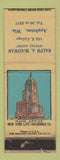 Matchbook Cover - New York Life Insurance Ralph McGowan Appleton WI WORN