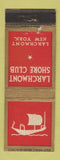 Matchbook Cover - Larchmont Shore Club Larchmont NY WEAR