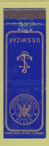 Matchbook Cover - USS Mizar military