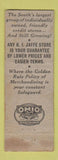 Matchbook Cover - HI Jaffe Department Stores WORN