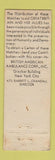 Matchbook Cover - British American Air Ambulances WWII WORN
