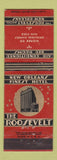 Matchbook Cover - Roosevelt Hotel New Orleans LA WEAR #1