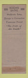 Matchbook Cover - Hotel Roosevelt New Orleans LA WEAR #2