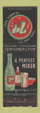 Matchbook Cover - 7Up Soda New Rochelle NY Joyce Bottling WORN