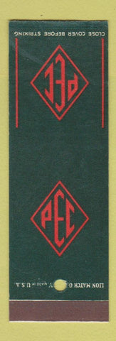 Matchbook Cover - PEC Club?