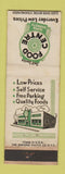 Matchbook Cover - Food Centre Grocery WORN