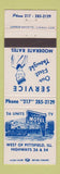 Matchbook Cover - Lowry Motel Pittsfield IL