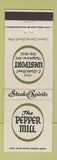 Matchbook Cover - The Pepper Mill Westport CT? WEAR