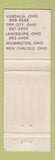 Matchbook Cover - Ye Olde Family Inn Vandalia Tipp City Lewisburg OH WEAR