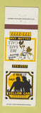 Matchbook Cover - Yellow Cab Taxi bee