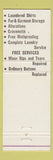 Matchbook Cover - Revo's Master Cleaners Wichita KS