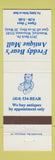 Matchbook Cover - River Edge Restaurant Mill City OR Owl Perch Gift Shop