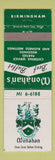 Matchbook Cover - Monahan's Beef Buffet Birmingham MI