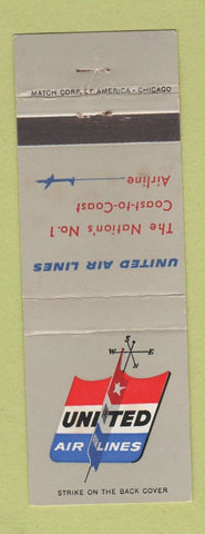 Matchbook Cover - United Airlines