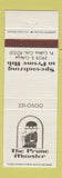 Matchbook Cover - The Prime Minister Fort Collins Colorado