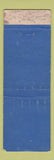 Matchbook Cover - Stockholm Restaurant New York City Swedish FEDERA LONG WORN
