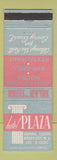 Matchbook Cover - Hotel Plaza Jersey City NJ