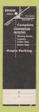 Matchbook Cover - Shaw Hotel San Francisco CA